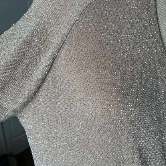 Rachel Rachel Roy Sparkle Sweater L dressy top - Picture 4 of 5